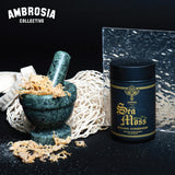 Ambrosia Sea Moss Organic Superfood 82g side view