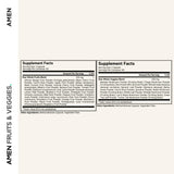 Amen Fruits + Veggies Daily Multivitamins Bundle side view