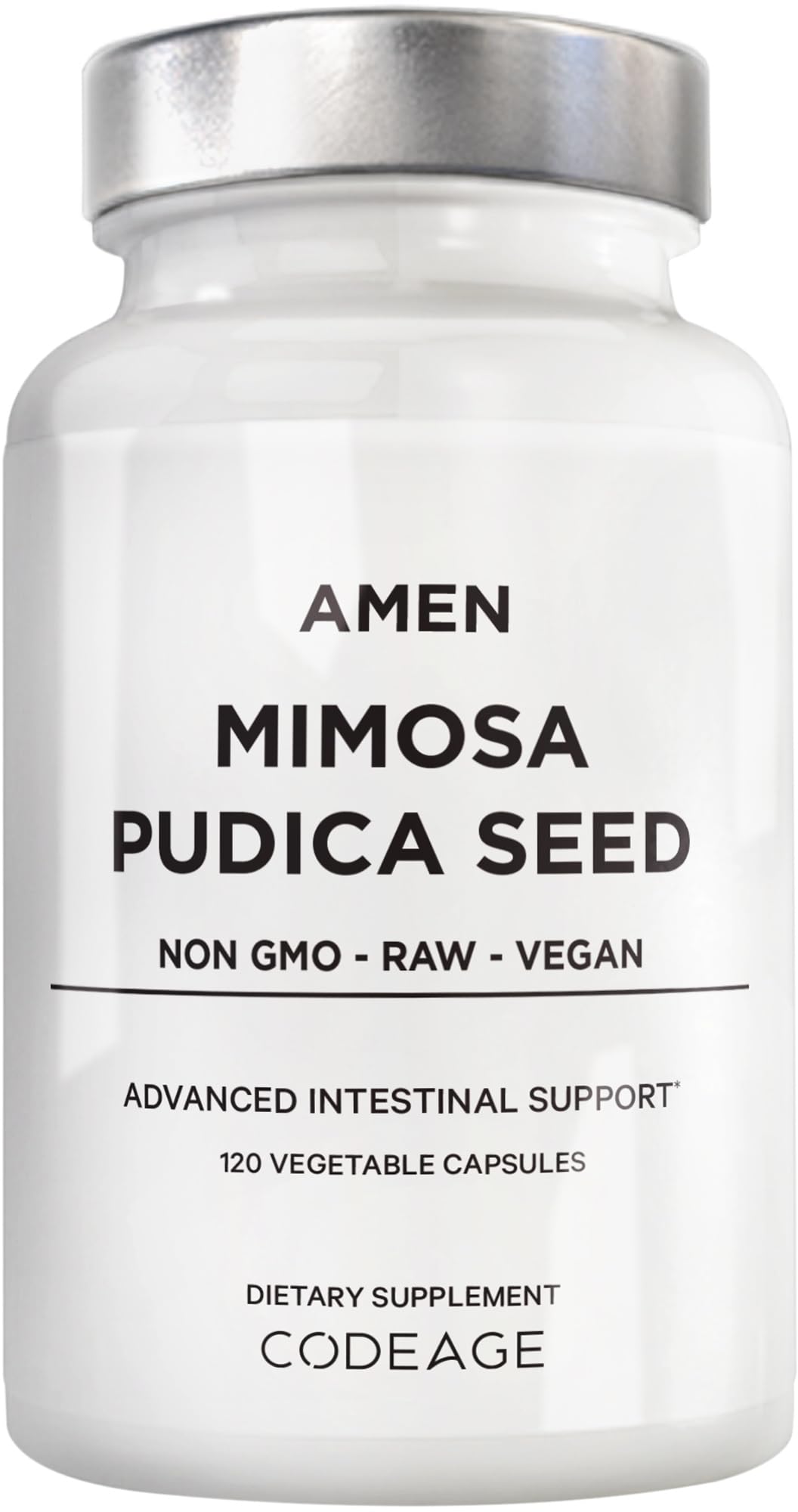 Amen Mimosa Pudica Seed supplement bottle front view