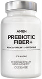 Amen Prebiotic Fiber Capsules front view with packaging