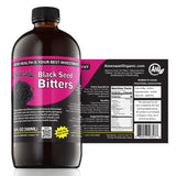 Amenazel Organic Black Seed Bitters 789g front view with packaging
