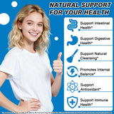 AMENQ hHEALTH Black Walnut Wormwood Clove Liquid Supplement side view