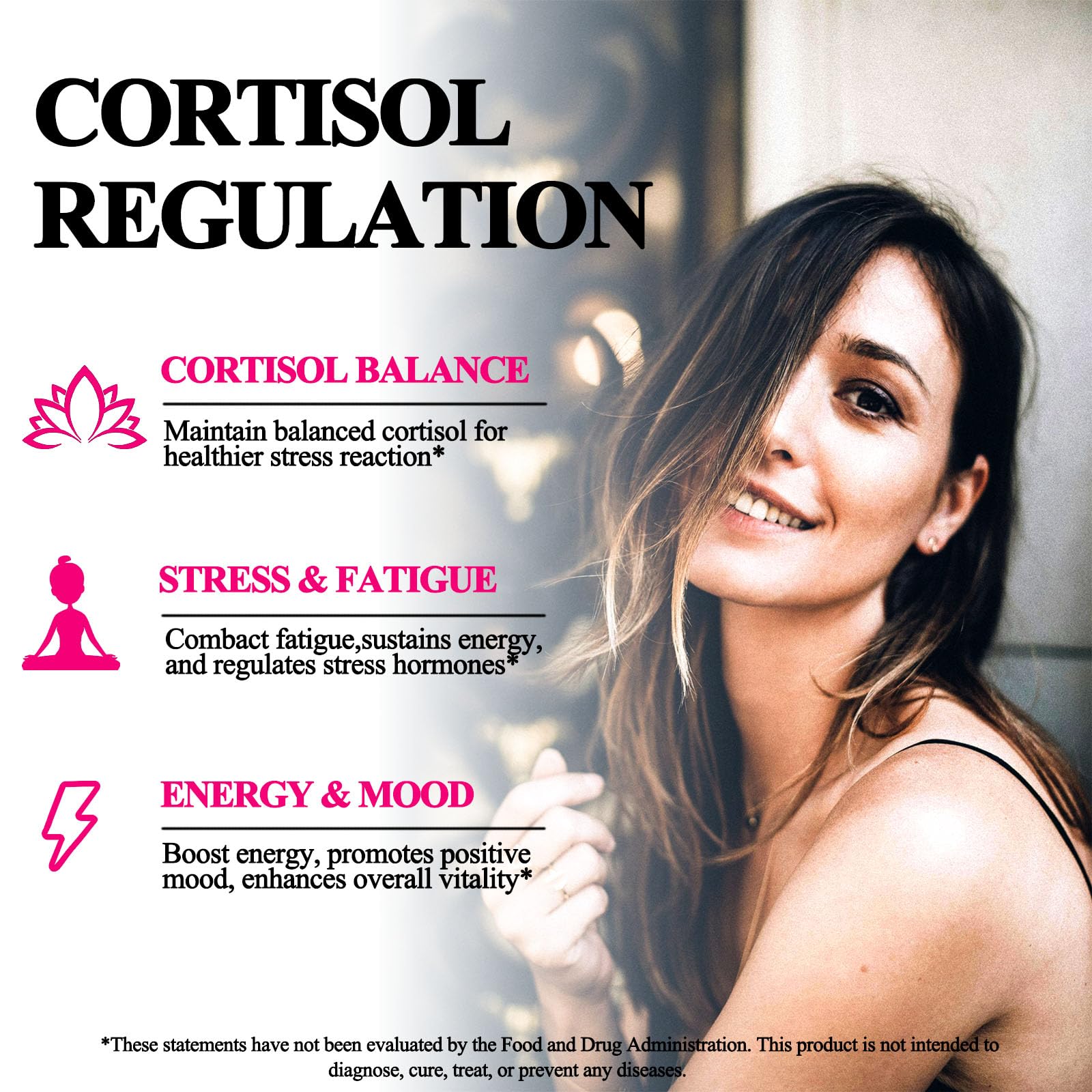 AMENQ hHEALTH Cortisol Support Liquid Drops raspberry flavour