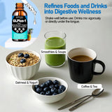 AMENQ hHEALTH GLP-1 Support Supplement bottle on a kitchen counter