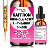 AMENQ hHEALTH High Potency Saffron Extract Liquid front view