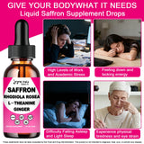 AMENQ hHEALTH High Potency Saffron Extract Liquid with dropper