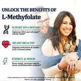 AMENQ hHEALTH L-Methylfolate 5-MTHF Plus Methyl B12 Drops 60ml raspberry flavour