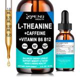 AMENQ hHEALTH L-Theanine & Caffeine Liquid Drops front view