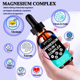 AMENQ hHEALTH Magnesium 12-in-1 Complex Liquid Drops bottle with label