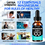 AMENQ hHEALTH Magnesium 12-in-1 Complex Liquid Drops dosage dropper