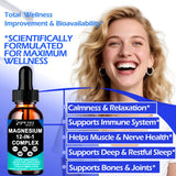 AMENQ hHEALTH Magnesium 12-in-1 Complex Liquid Drops ingredients list