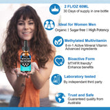 AMENQ hHEALTH Methylated Multivitamin Liquid Drops lifestyle shot