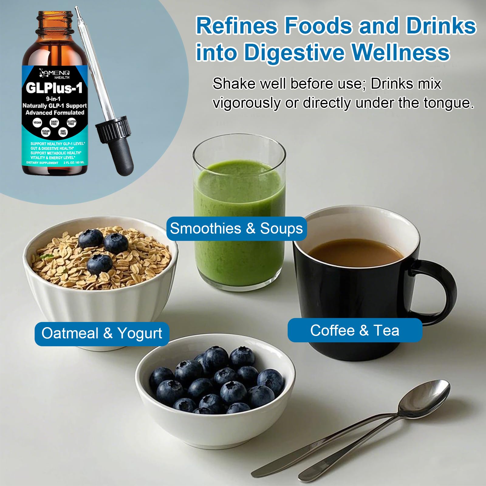 AMENQ hHEALTH Organic Berberine Drops 500mg product details