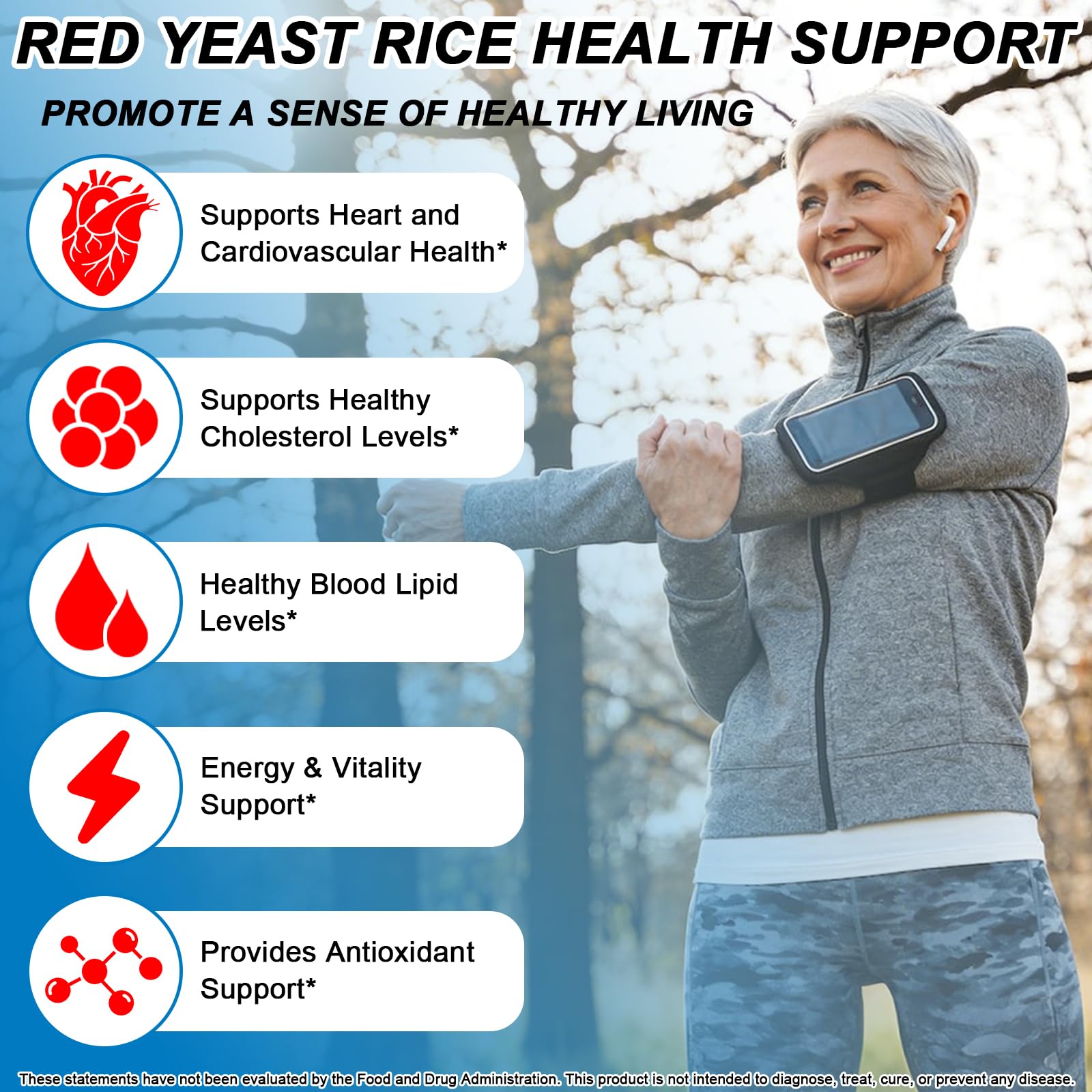 AMENQ hHEALTH Red Yeast Rice with CoQ10 supplement ingredients list