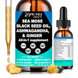 AMENQ hHEALTH Sea Moss Drops 132g front view