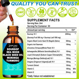 AMENQ hHEALTH Soursop Liquid Drops packaging back view