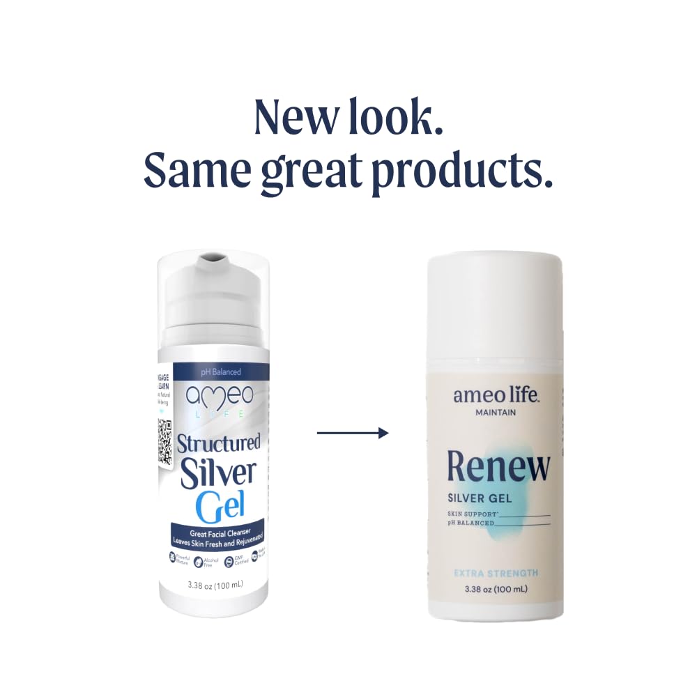 Ameo Life Colloidal Silver Gel with measuring spoon