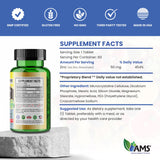 America Medic & Science Chelated Zinc Supplement 100mg capsules with measuring spoon