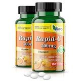 America Medic & Science Rapid-C Vitamin C 500mg supplement front view