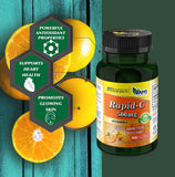 America Medic & Science Rapid-C Vitamin C 500mg supplement with measuring spoon