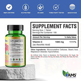 America Medic & Science Rapid-C Vitamin C supplement on a wooden table