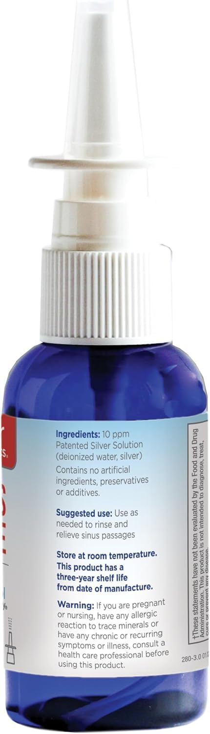 American Biotech Labs Colloidal Silver Spray 10ppm side view