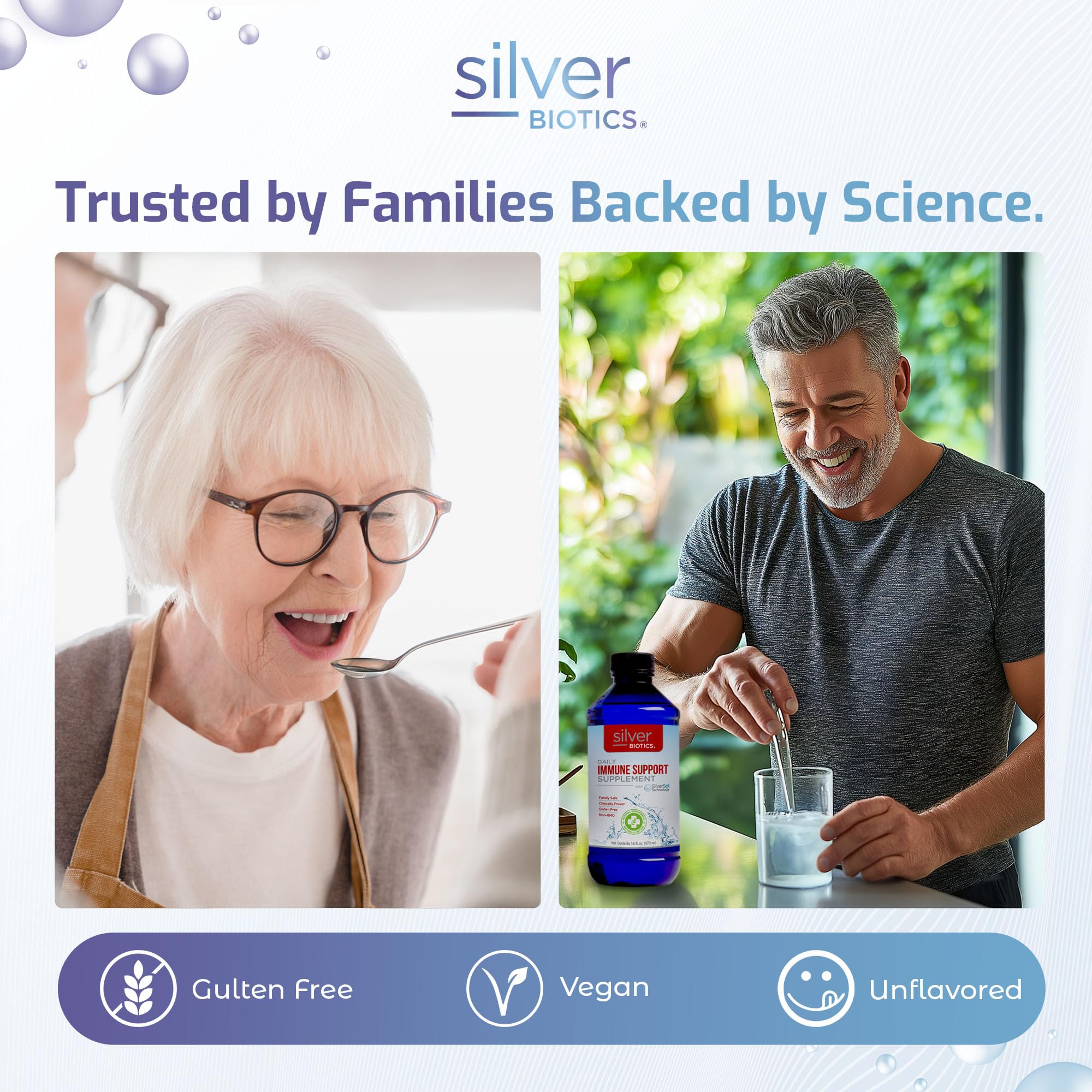 American Biotech Labs Silver Biotics Colloidal Silver packaging details