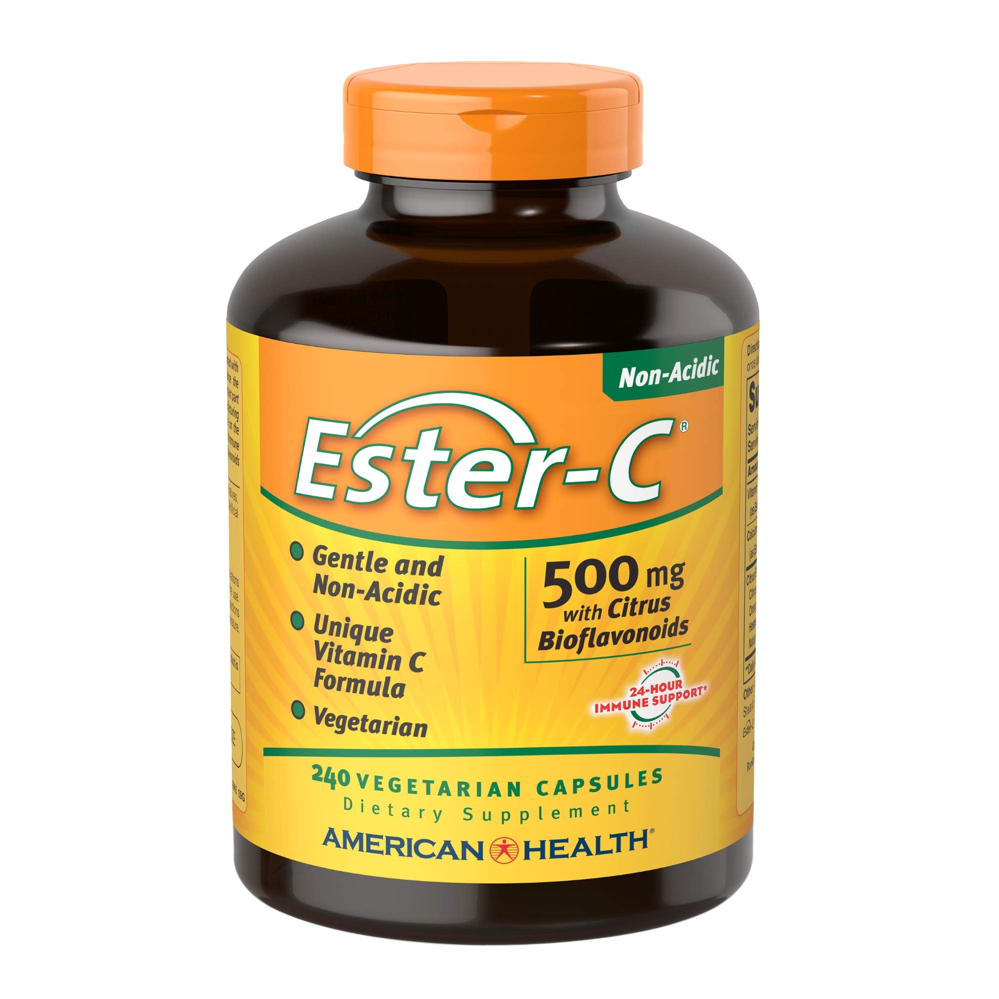 American Health Ester-C Vegetarian Capsules front view