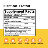 American Health Ester-C Vegetarian Capsules side view