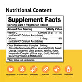 American Health Ester-C Vitamin C 1000 mg 180 tablets side view