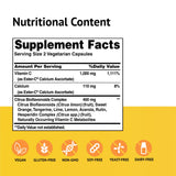 American Health Ester-C Vitamin C 1000mg supplement side view