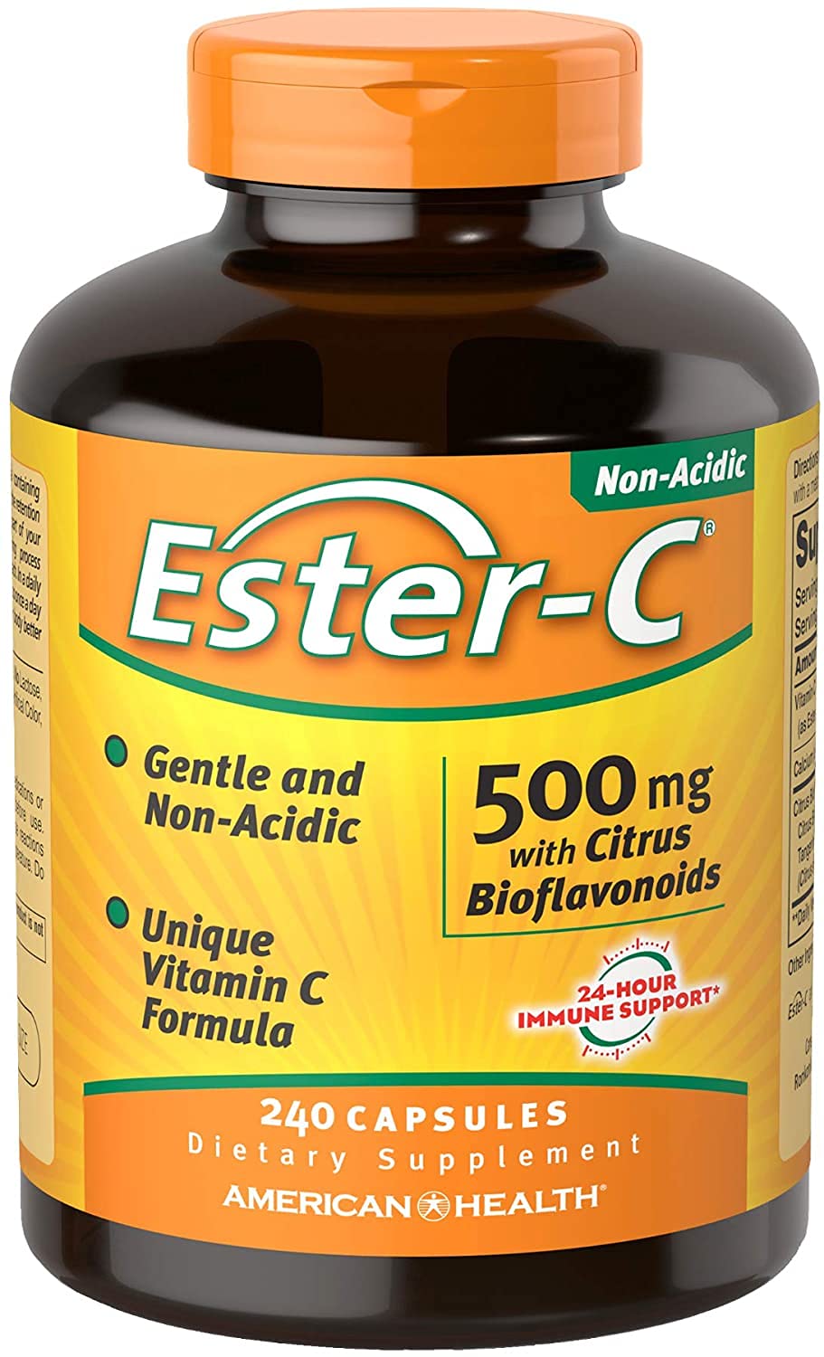 American Health Ester-C Vitamin C 500 mg 240 capsules pack front view