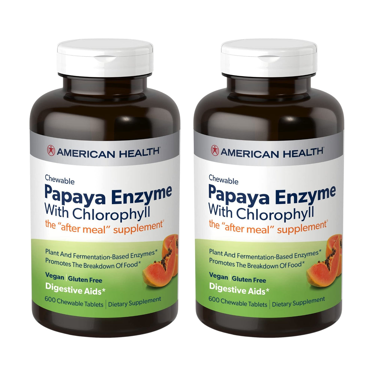 American Health Multi-Enzymes 363g supplement front view