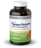 American Health Papaya Enzyme Chewable Tablets front view