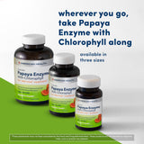 American Health Papaya Enzyme Chewable Tablets on a table