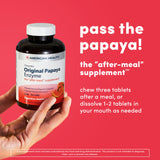 American Health Papaya Enzyme ingredients list