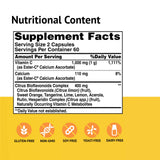 American Health Vitamin C 1000mg Capsules side view