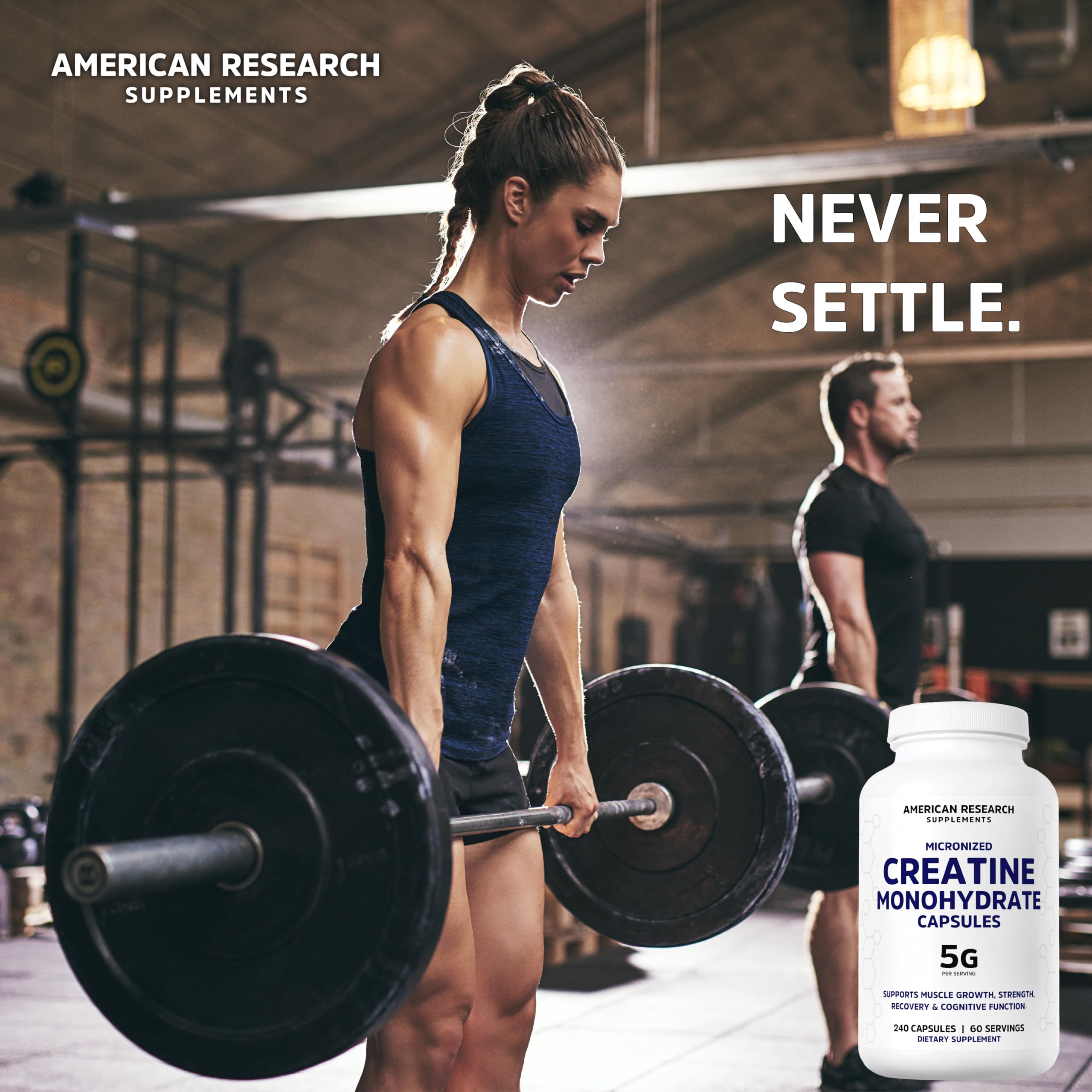 American Research Supplements Creatine Monohydrate ingredients list