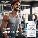 American Research Supplements Creatine Monohydrate product on a table