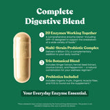 American Standard Multi-Enzymes 400mg on a wooden table
