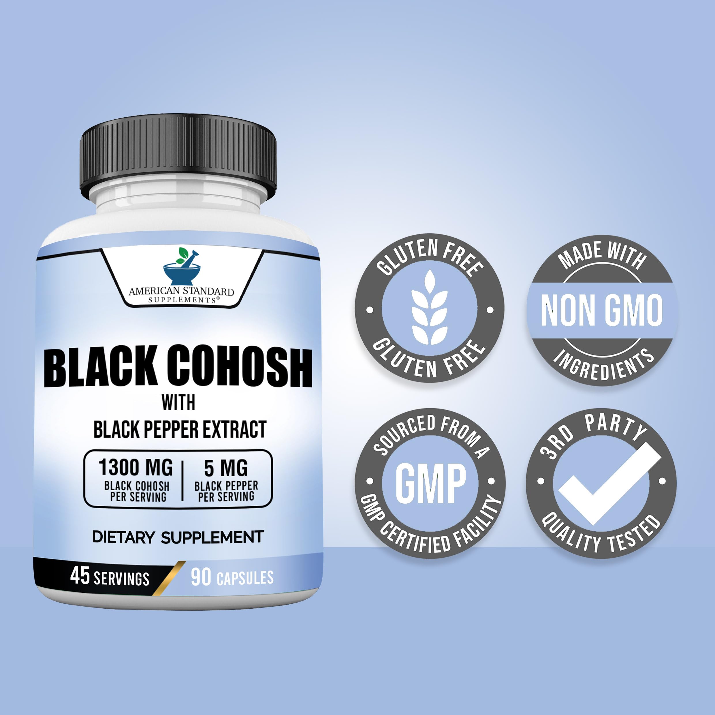 American Standard Supplements Black Cohosh ingredients list