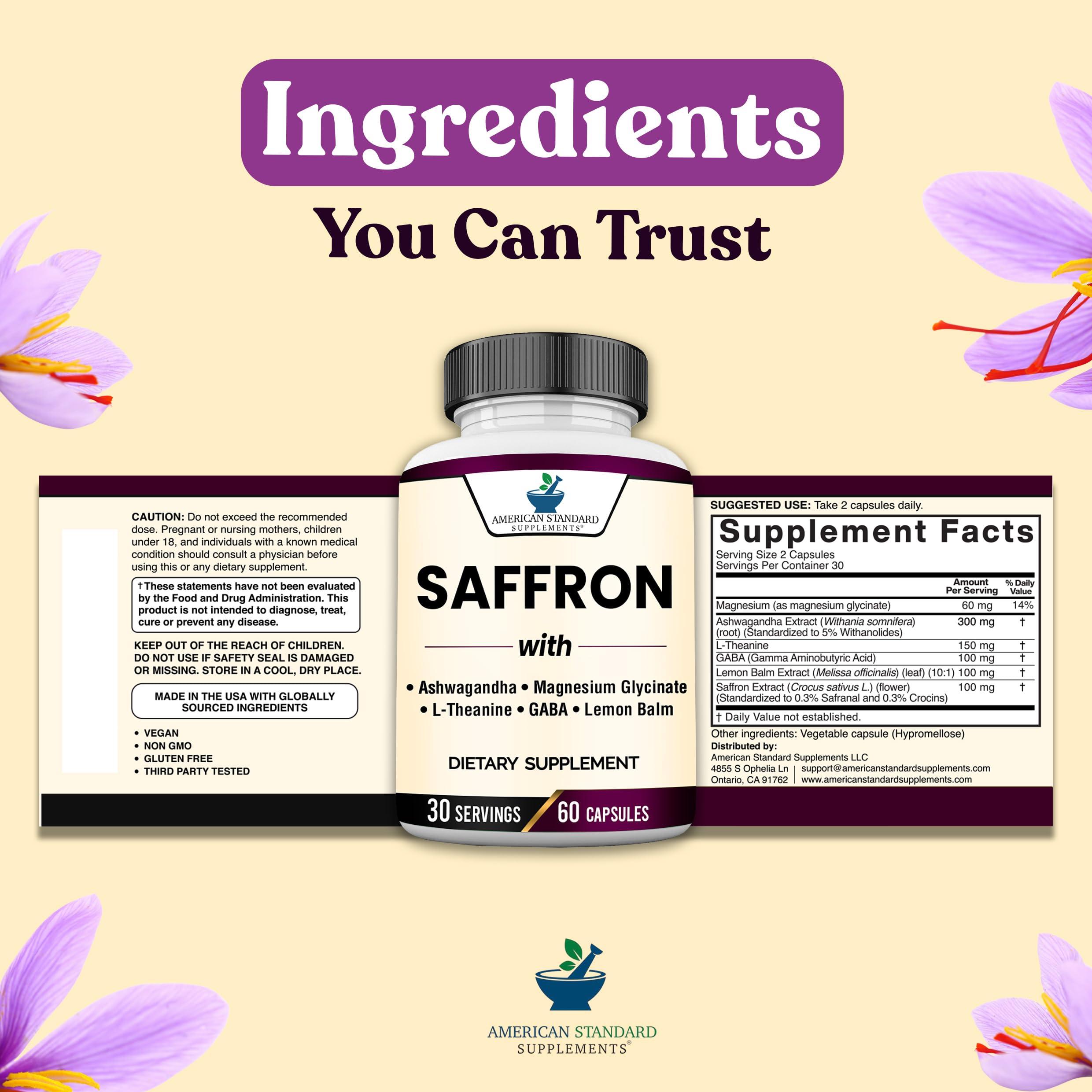 American Standard Supplements Blended Vitamin & Mineral Supplement lifestyle scene