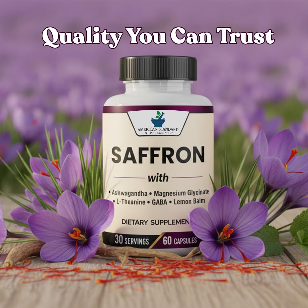 American Standard Supplements Blended Vitamin & Mineral Supplement with a glass of water