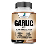 American Standard Supplements Garlic 2400mg front view