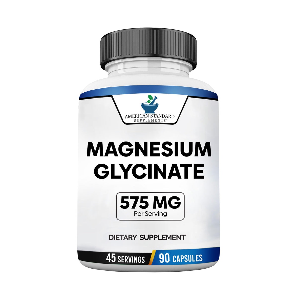 American Standard Supplements Magnesium Glycinate 100g front view