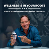 AMERICAN VITALITY Liberty Heart Red Yeast Rice Supplement packaging