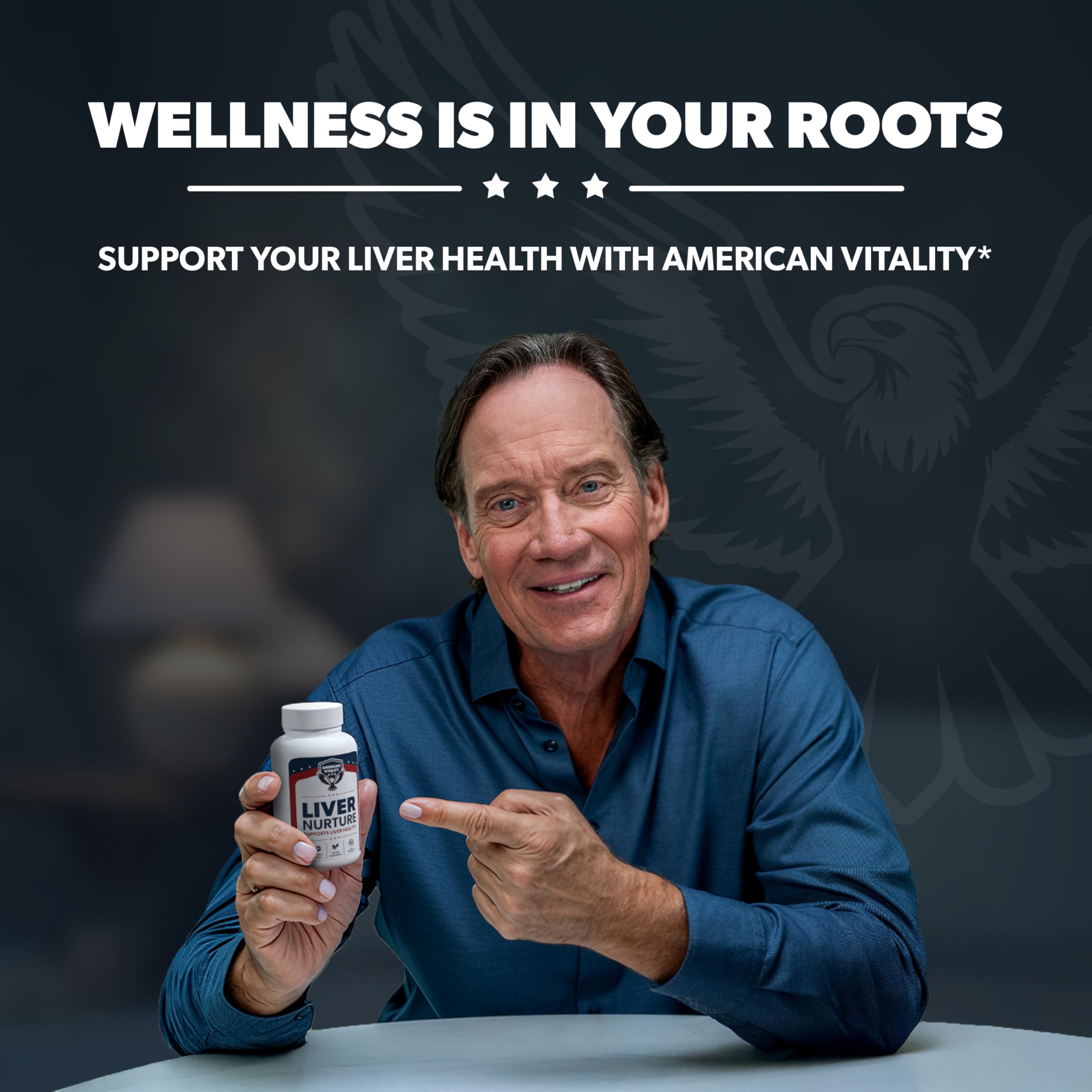 AMERICAN VITALITY Liver Nurture Supplement capsule close-up