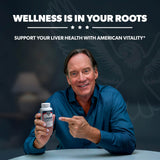 AMERICAN VITALITY Liver Nurture Supplement capsule close-up