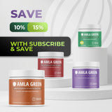 Amla Green Amla Powder Supplement side view packaging