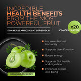 Amla Green Amla Supplement 20X Concentrate 82g scoop